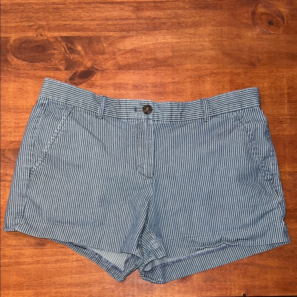 GAP Blue Striped Shorts